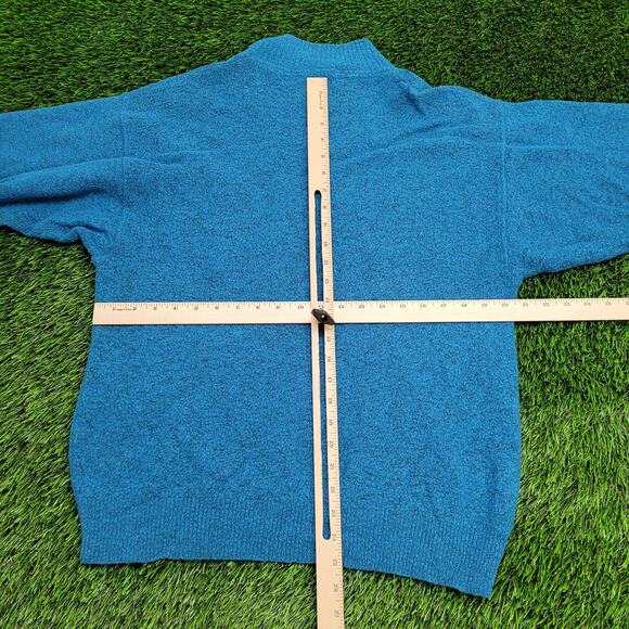 Vintage Clappers New-York 1/4-Zip Sweater S/M 20x25 Made In Italy - Picture 6 of 11